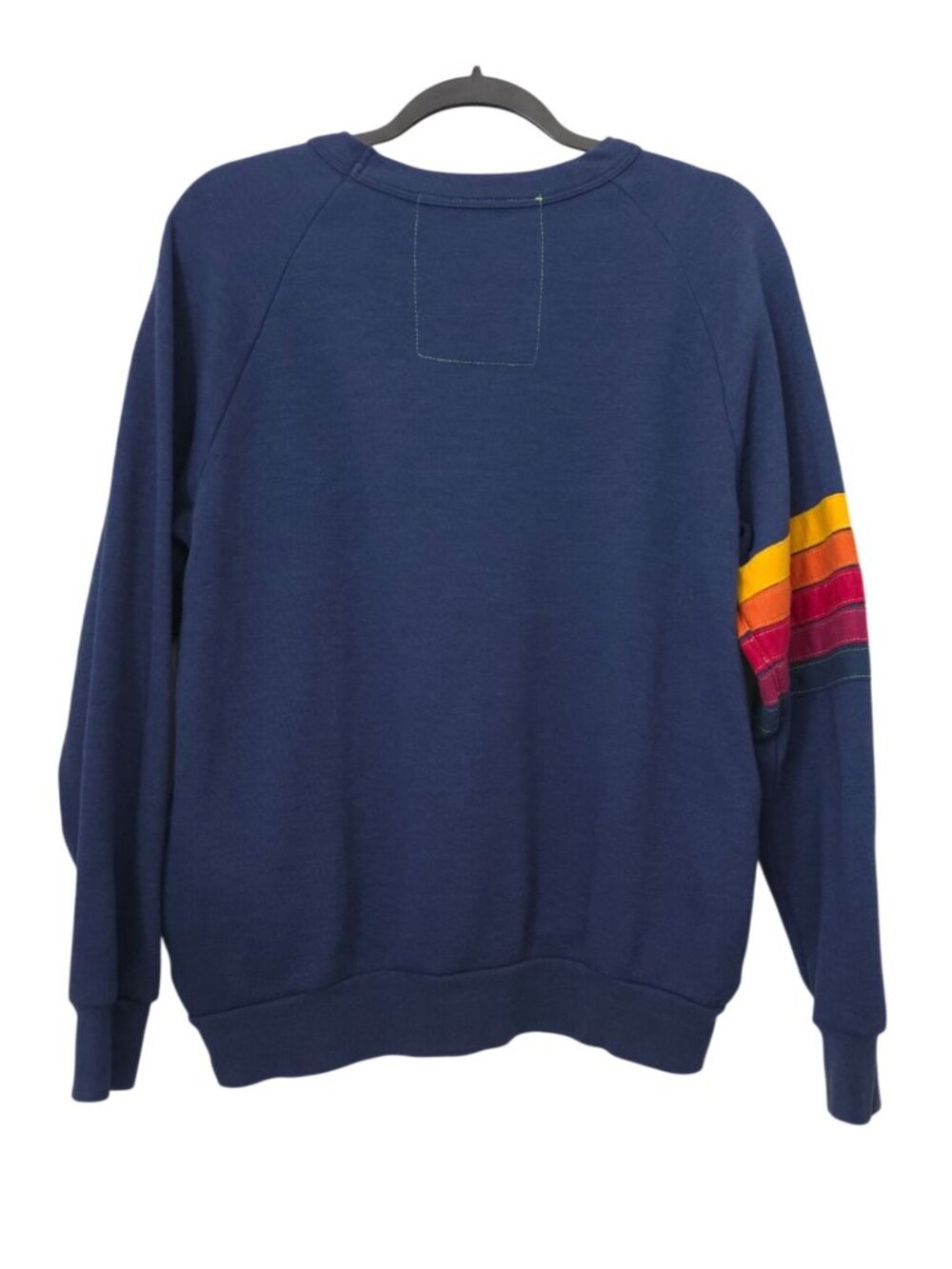 AVIATOR NATION Crewneck Sweatshirt w/ Pockets Bolt Logo Unisex M - Made In USA - Picture 2 of 7